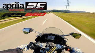 UNREAL SOUND ️‍🔥💥  Aprilia RS 660  SC PROJECT CRT 4K POV [upl. by Darcee]