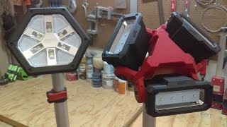 Milwaukee M18 Rocket Light vs Stand Light Review [upl. by Martelli273]