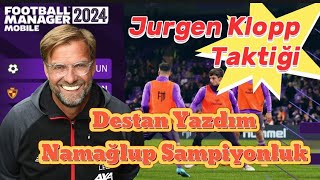 FM 24 MOBİLE Taktik JURGEN KLOPP Namağlup Taktik FOOTBALL Manager 2024 Mobile Best Tactics [upl. by Berardo24]