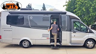 25 Small Class C RV WalkThrough  Leisure Travel Vans Wonder RTB [upl. by Mandel]