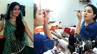 Shubhangi Atre Transformation As Angoori Bhabhi  Bhabiji Ghar Par Hain Set Tour [upl. by Peirsen]