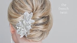 French Twist Tutorial [upl. by Nodle]