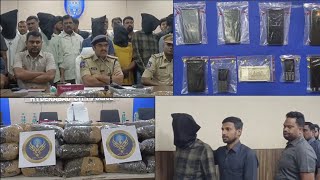 City Police Ne Joint Operation Kiya Jis Me Kachiguda Police K Saat Milkar Ganja Beechne Wale 7 [upl. by Nnylrefinnej998]