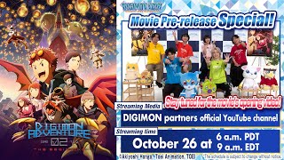 【English ver】『DIGIMON ADVENTURE 02 THE BEGINNIG』Movie Prerelease Special 〈DIGIMON NAVI〉 [upl. by Hezekiah713]