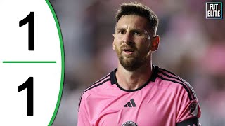 Inter Miami vs Newells Old Boys 11 Highlights  Lionel Messi back to USA [upl. by Coady742]