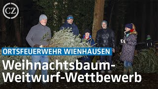 WeihnachtsbaumWeitwurfWettbewerb der Ortsfeuerwehr Wienhausen [upl. by Yelsna344]