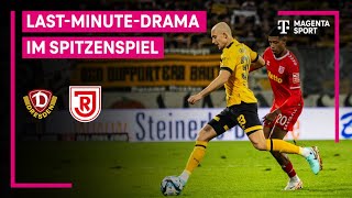 SG Dynamo Dresden  SSV Jahn Regensburg Highlights mit LiveKommentar  3 Liga  MAGENTA SPORT [upl. by Anet]