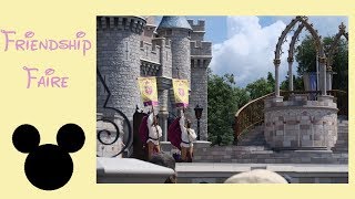 Friendship Faire at Magic Kingdom l Walt Disney World l Disney Land and Sea 2017 [upl. by Zavras]