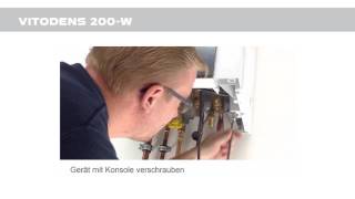 Viessmann Kombination Solarkollektoren mit Gas Brennwertkessel [upl. by Isolde]