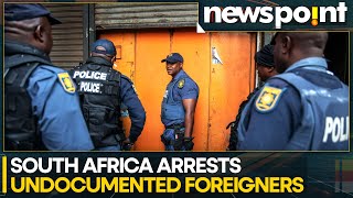 South Africa Arrests 81 Undocumented Foreigners  World News  Africa  Newspoint  WION [upl. by Bertilla]