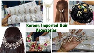 Hair Accessories Wholesale Market Mumbai  Korean Hair Accessories  Imported Fancy Hair Accessories [upl. by Thornie483]