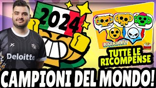 Campioni del Mondo 2024  Overdrive GRATIS  2X Starr Drop LEGGENDARI  Brawl Stars ITA [upl. by Latona]