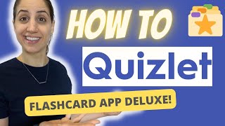 How to use Quizlet review and tutorial of the flashcard app Quizlet [upl. by Nerw]