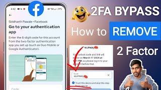 Facebook go to your authentication app facebook 2024  two factor authentication lost phone code [upl. by Drawd]