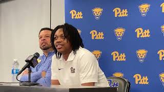 Pitt Freshman Carlton “Bub” Carrington Declares for 2024 NBA Draft [upl. by Nylyram]