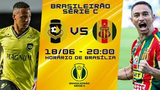 SÃO BERNARDO x SAMPAIO CORRÊA  AO VIVO  NARRAÇÃO 1806  BRASILEIRÃO SÉRIE C [upl. by Hudson812]