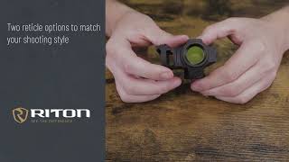 Riton Optics 1 Tactix ARD Product Overview  Red Dot Optics  Riton Optics [upl. by Elwin]