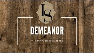 Demeanor The professional attitude that will boost your career progress [upl. by Bow676]