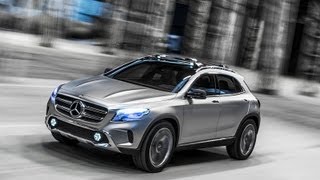 Mercedes GLA Concept SUV secrets revealed  autocarcouk [upl. by Arataj]