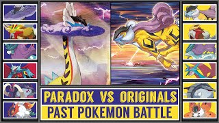 PARADOX POKÉMON vs ORIGINAL POKÉMON  Scarlet amp Violet Pokémon Battle [upl. by Marilin]