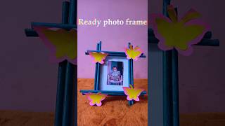 Easy and Simple Photo Frame  DIY  How to make Unique Photo Frame at home craft uniquecraftideas [upl. by Conah424]