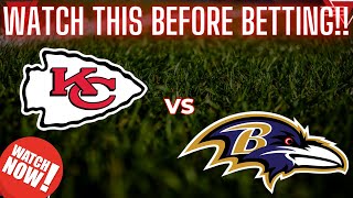 Updated AFC Championship Best Bets  Kansas City Chiefs vs Baltimore Ravens Predictions and Picks [upl. by Auqenahc]