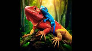 4K Lizards running from hunters animals naturephotography wildlife viralvideo fypシ゚viral [upl. by Stenger299]