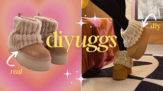 DIY Churro UGGs for 42 [upl. by Sibylle]