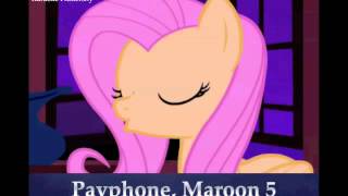 Karaoke Fluttershy Payphone by Maroon 5 [upl. by Stoops]