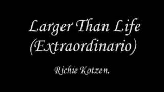 Larger Than Life  Richie Kotzen Traducida al Español [upl. by Krishnah]