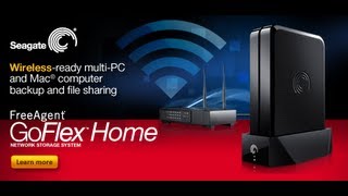 Seagate GoFlex Home 2TB Unboxing [upl. by Ennovehs702]