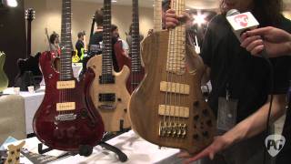 Montreal Guitar Show 11 Lutherie QuatreTemps [upl. by Ayama]