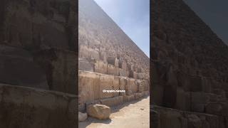 Walking beside the Great Pyramid reveals the true scale of this megalithic marvel… [upl. by Rabassa406]