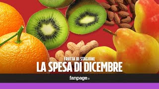 La frutta di stagione cosa comprare a dicembre [upl. by Eixirt]