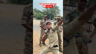 CgPolice shotPut viralvideoarmytrendingshortsyoutubeshortsshortstrendingshortsfeedvideoreel [upl. by Hsur]