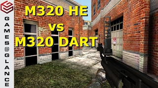 Bullet Force Weapon Comparison M320HE vs M320 DART  Which is Better [upl. by Noelle343]