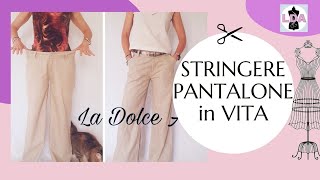 Come stringere un pantalone in vita [upl. by Kaia]