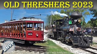 The Trains at Old Threshers 2023  Mount Pleasant IA [upl. by Lempres]