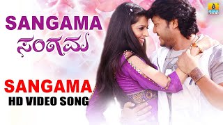 Sangama Sangama HD Video Song feat Golden Star Ganesh Vedhika Devi Sri Prasad v720P [upl. by Mohn]