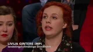 SVT Debatt  Regeringens nya migrationspolitik 20151126 [upl. by Meerek569]