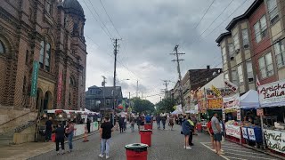 Cleveland Feast of the Assumption LIVE in Little Italy August 14 2023 [upl. by Caton]