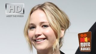 The Hunger Games MockingJay Part 1  full Press Conference New York 2014 Jennifer Lawrence [upl. by Hoseia]