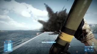 Battlefield 3  JET SHOT DOWN w SMAW ROCKET  PC 1080p [upl. by Spitzer]