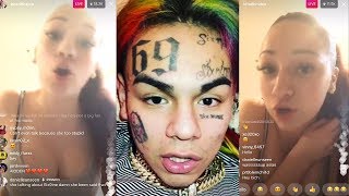 Bhad Bhabie Goes Off on 6ix9ine says Trippie Redd Made Him [upl. by Anircam]