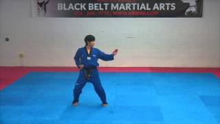 1st Dan Black Belt Poomsae Koryo Taekwondo [upl. by Yknarf]