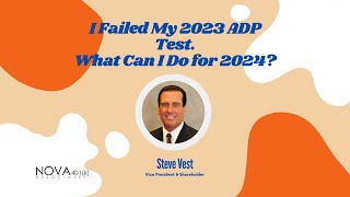 I failed my 2023 ADP Test What can I do for 2024 [upl. by Dorca570]