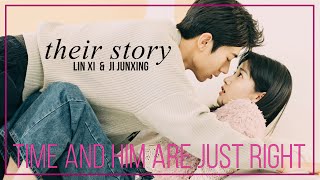 Time And Him Are Just Right FMV ► Lin Xi amp Ji Junxing 💖 High School First Love 4K [upl. by Fanni120]