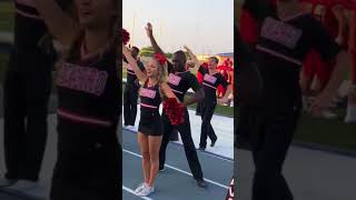 Cheerleader Gets Into the Groove During Game [upl. by Hugo]