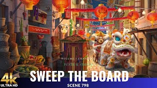 JUNES JOURNEY SWEEP THE BOARD SCENE 798  Vol 3 Ch 10  Festival Street  4K ULTRA HD [upl. by Caz]