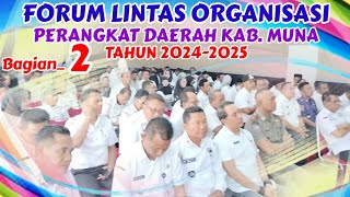 Forum Lintas Organisasi Perangkat Daerah Kab Munabagian2 [upl. by Aniz]